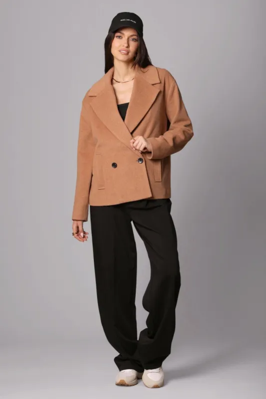 Wool Blend Oversized Peacoat sold by Avec Les Filles