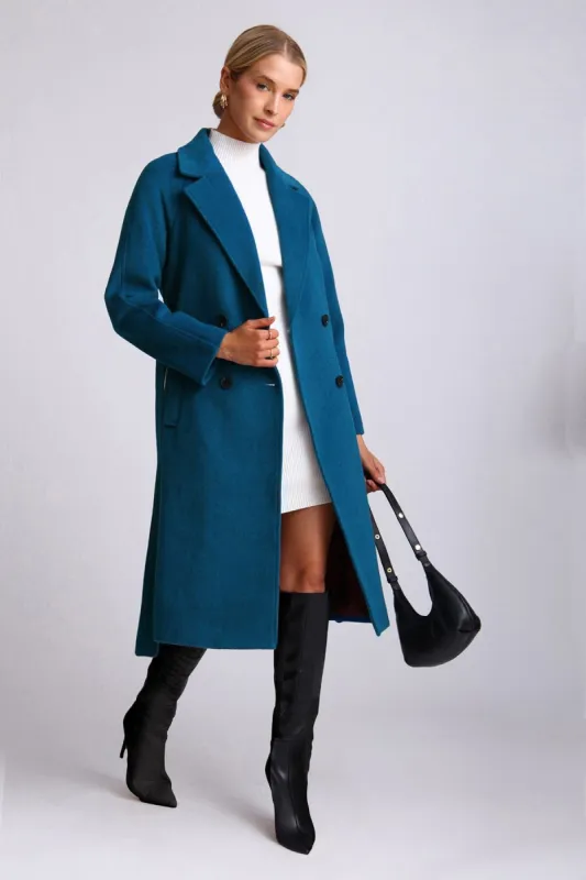 Wool Blend Belted Walker Coat sold by Avec Les Filles