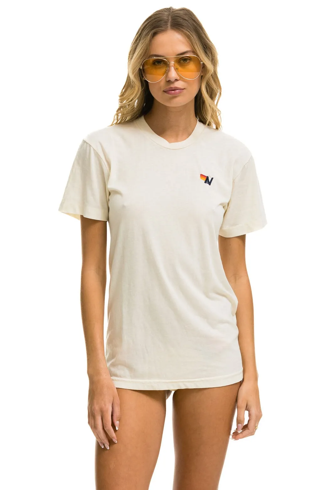 BASIC TEE - VINTAGE WHITE sold by Aviator Nation product image thumbnail 3