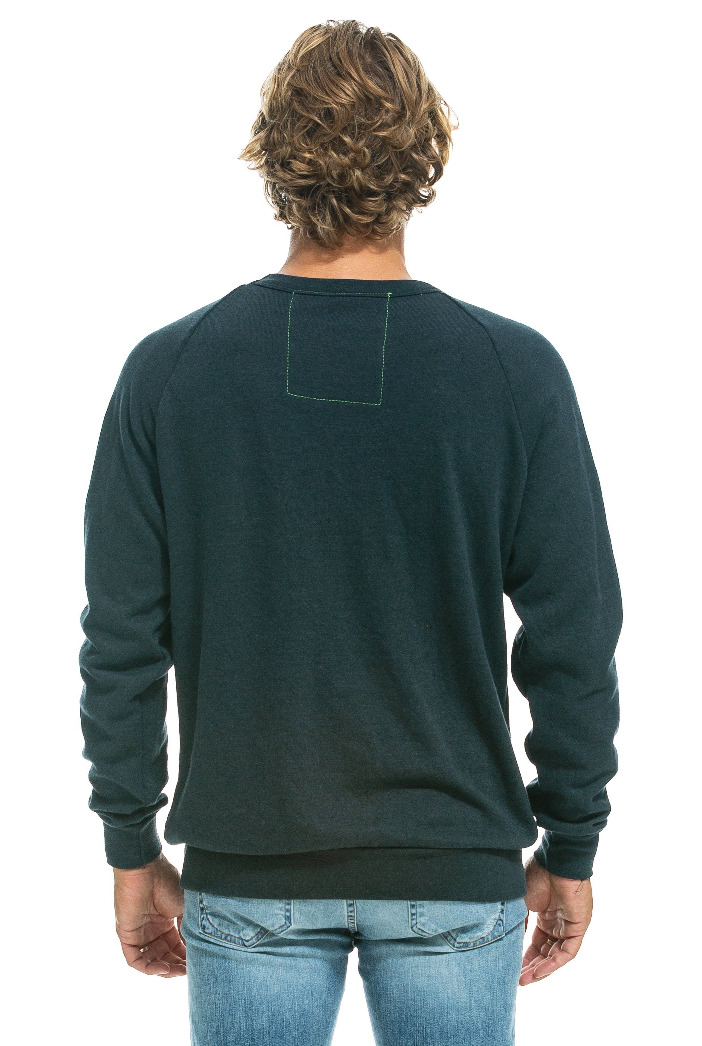 LOGO STITCH CREW SWEATSHIRT - CHARCOAL sold by Aviator Nation product image thumbnail 5