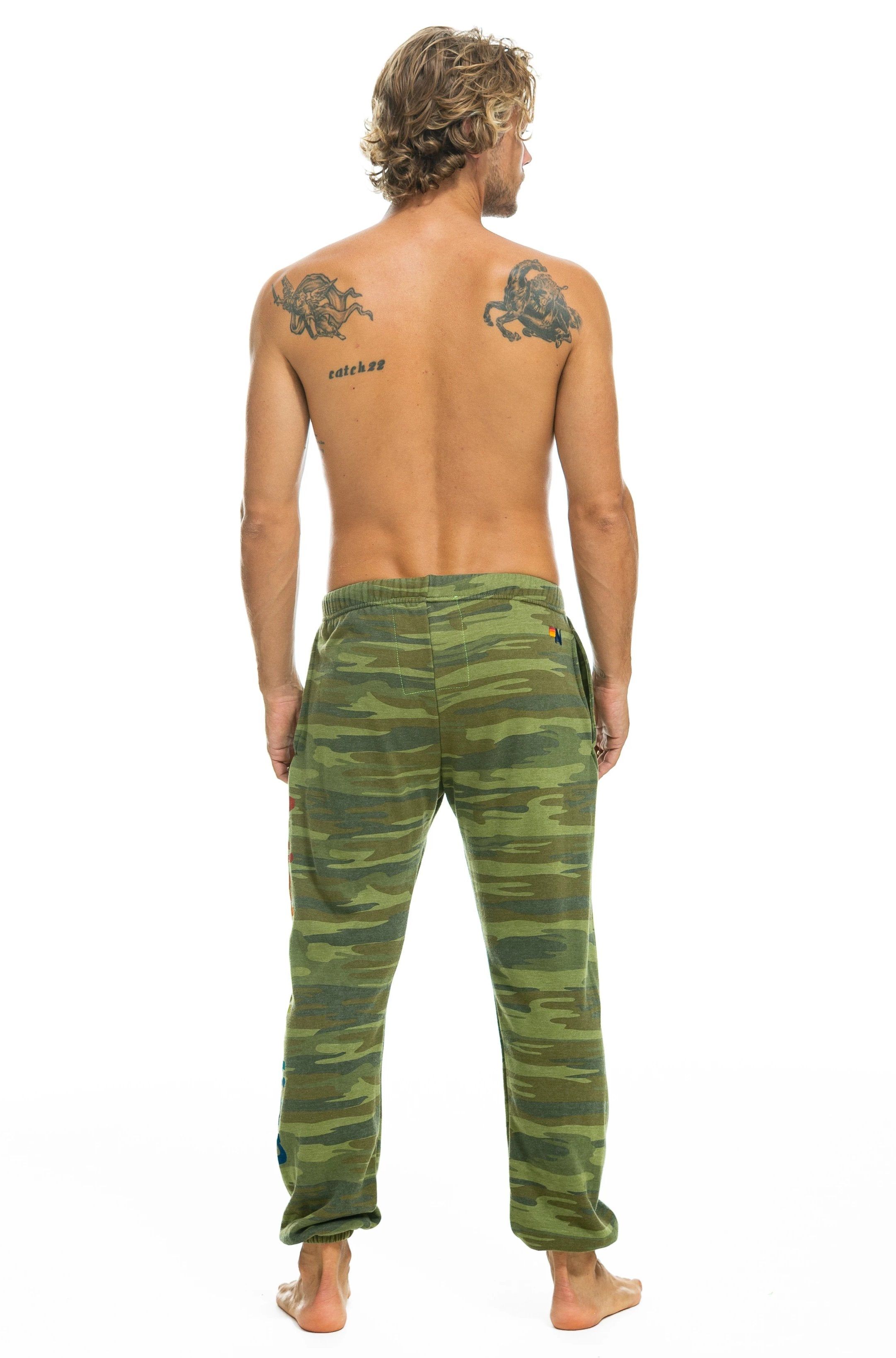 AVIATOR NATION HAIGHT ASHBURY SWEATPANTS - CAMO sold by Aviator Nation product image thumbnail 3