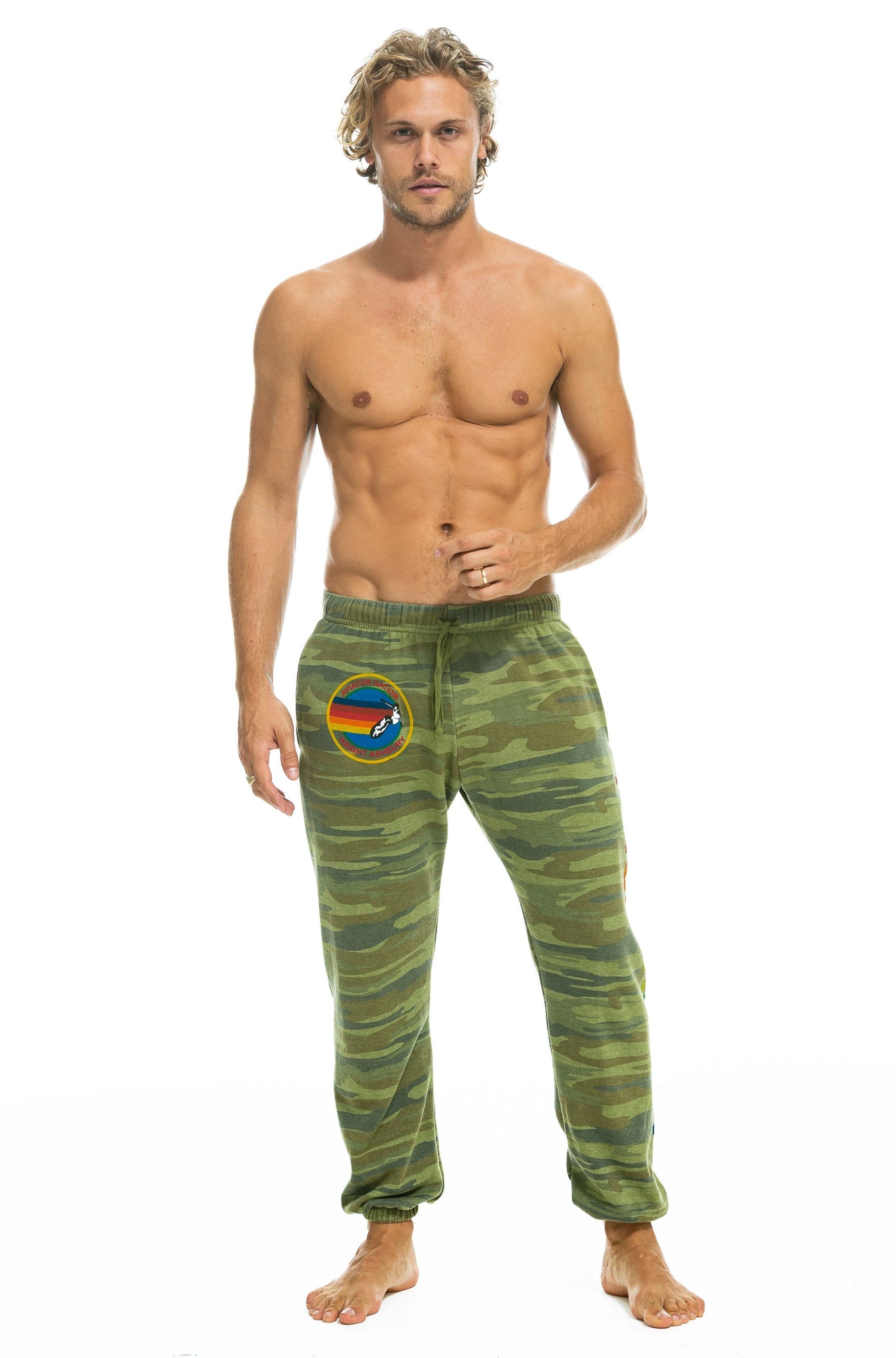AVIATOR NATION HAIGHT ASHBURY SWEATPANTS - CAMO sold by Aviator Nation product image thumbnail 2