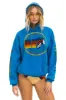 AVIATOR NATION  RELAXED PULLOVER HOODIE - OCEAN sold by Aviator Nation