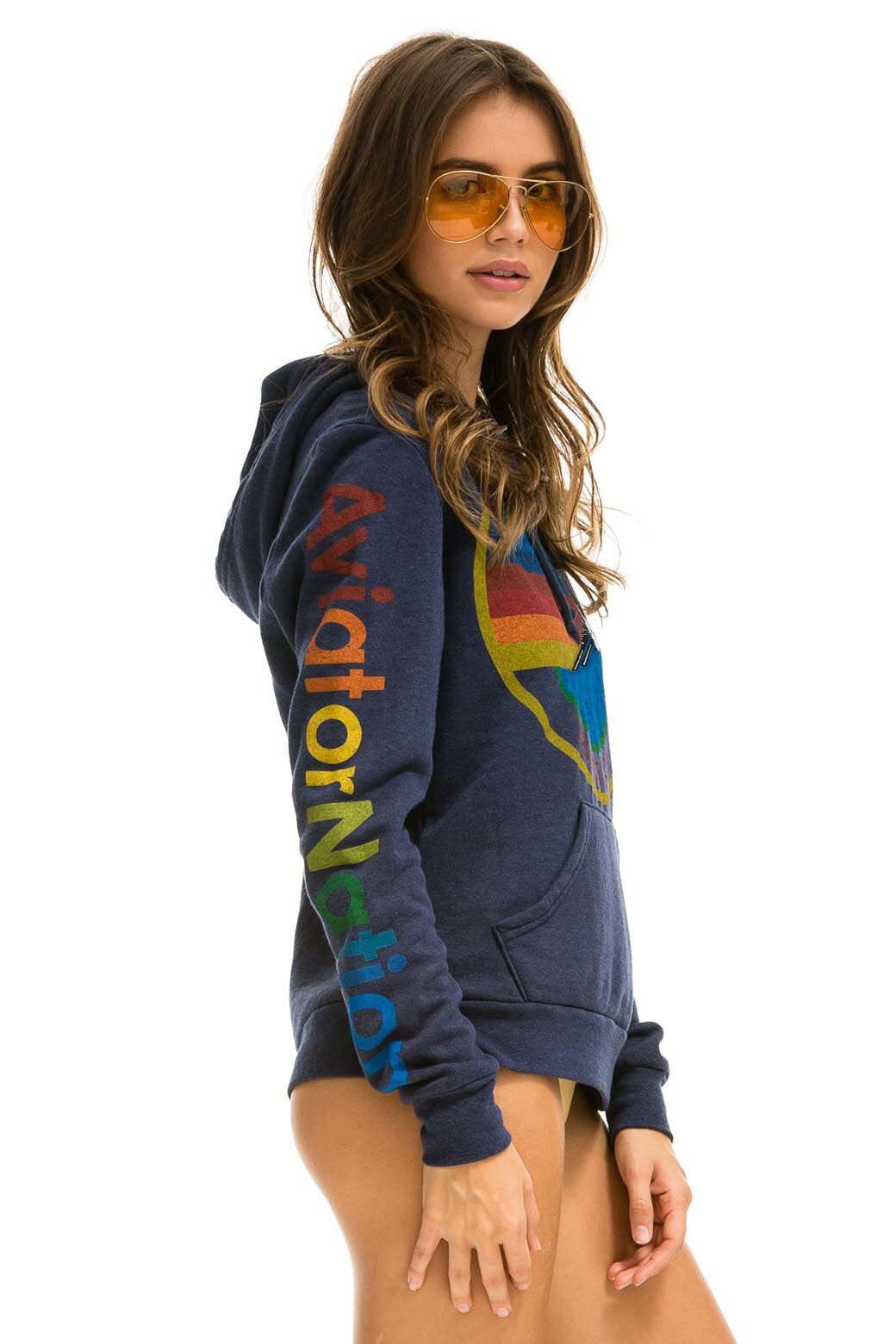 AVIATOR NATION SAN FRANCISCO PULLOVER HOODIE - NAVY sold by Aviator Nation product image thumbnail 3