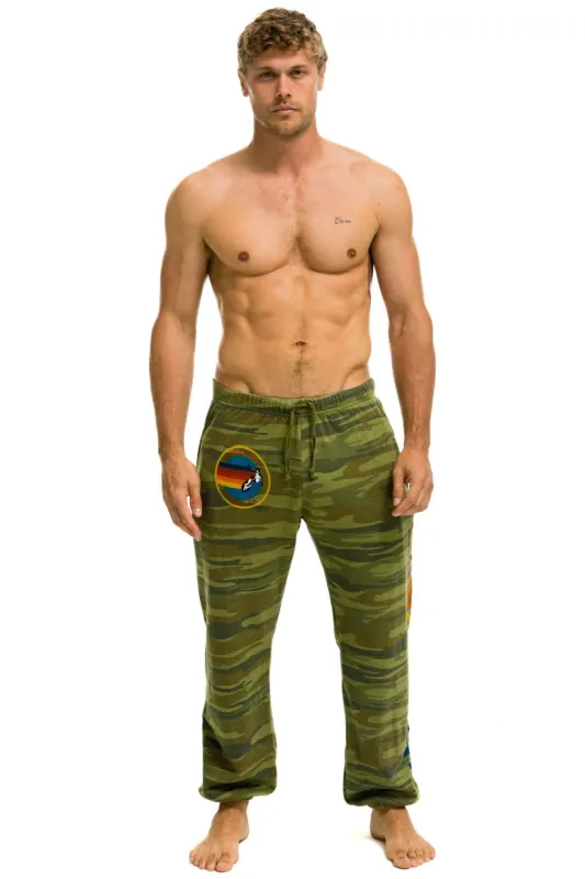 AVIATOR NATION SWEATPANTS - CAMO sold by Aviator Nation