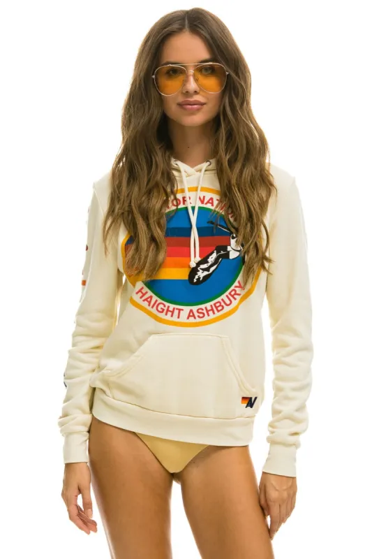 AVIATOR NATION HAIGHT ASHBURY HOODIE - VINTAGE WHITE sold by Aviator Nation