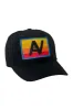 LOGO RAINBOW - VINTAGE NYLON TRUCKER HAT sold by Aviator Nation