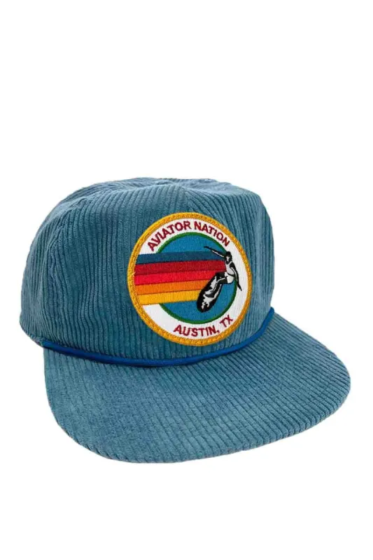 SIGNATURE ATX - VINTAGE CORDUROY TRUCKER sold by Aviator Nation