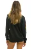 AVIATOR NATION ASPEN CREW SWEATSHIRT - CHARCOAL sold by Aviator Nation