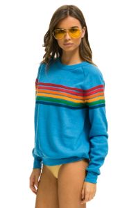 RETRO CREW SWEATSHIRT - OCEAN sold by Aviator Nation