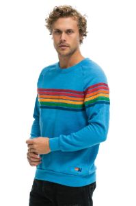 RETRO CREW SWEATSHIRT - OCEAN sold by Aviator Nation