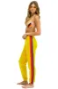 5 STRIPE SWEATPANTS - LEMON // YELLOW // PURPLE sold by Aviator Nation