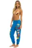 VINTAGE PATCH SWEATPANTS - OCEAN sold by Aviator Nation