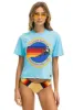 AVIATOR NATION SAN FRANCISCO BOYFRIEND TEE - SKY sold by Aviator Nation