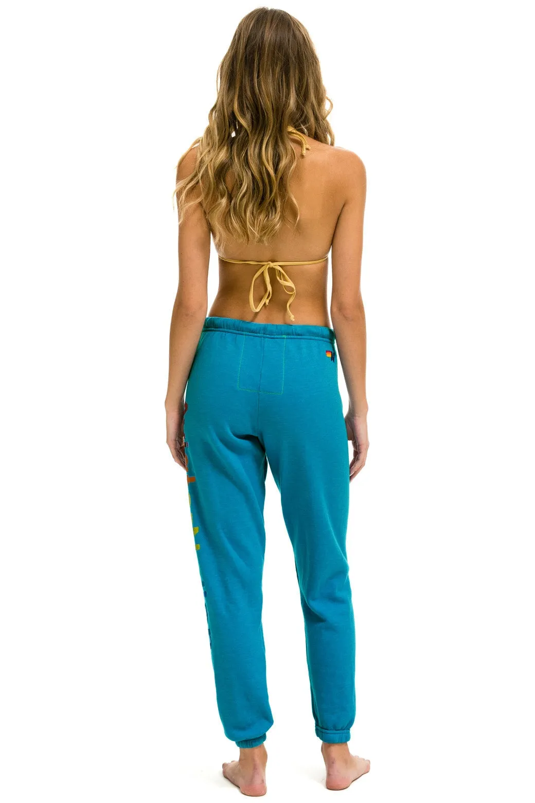 AVIATOR NATION ASPEN SWEATPANTS - TEAL sold by Aviator Nation product image thumbnail 3