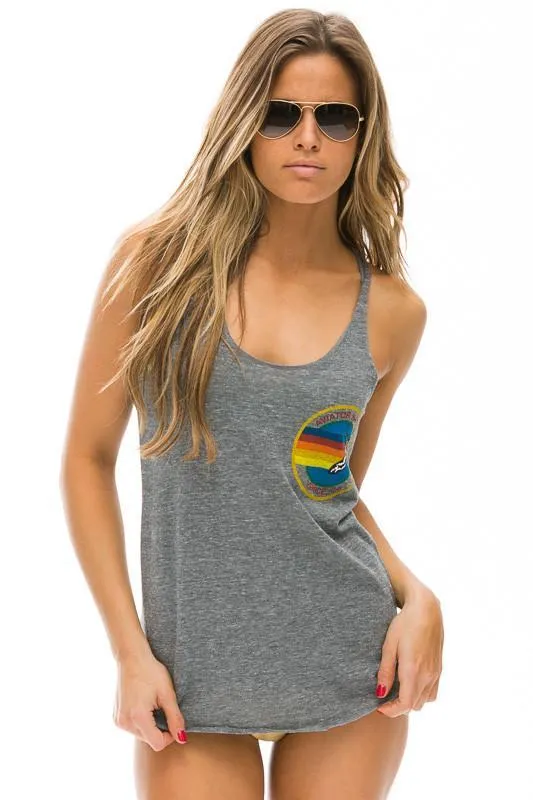 AVIATOR NATION TANK - HEATHER GREY sold by Aviator Nation product image thumbnail 2