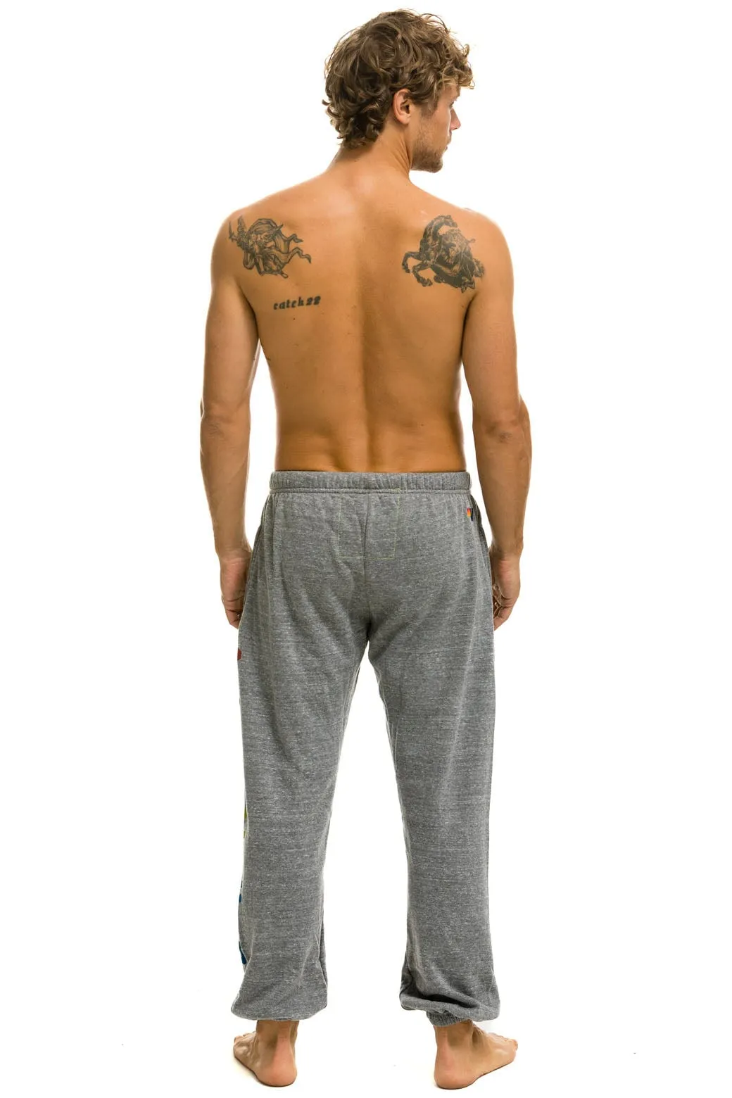 AVIATOR NATION SWEATPANTS - HEATHER GREY sold by Aviator Nation product image thumbnail 4