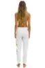 AVIATOR NATION LA JOLLA SWEATPANTS - WHITE sold by Aviator Nation