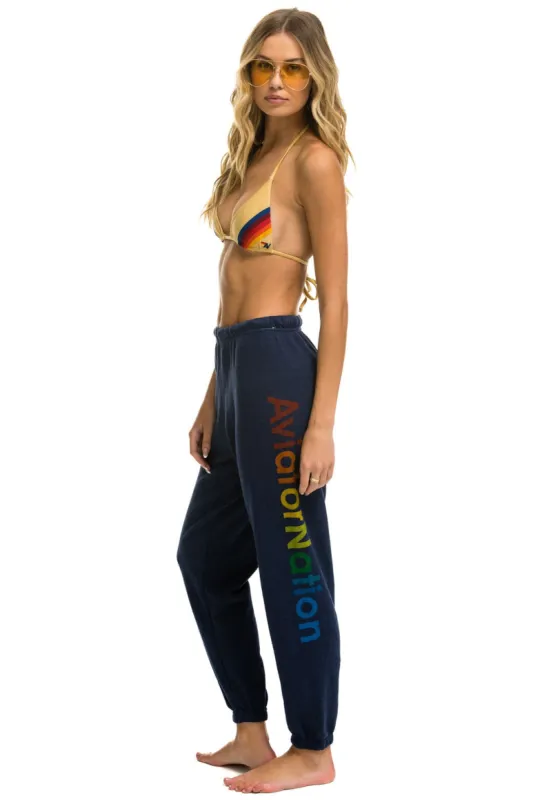 AVIATOR NATION SWEATPANTS - NAVY sold by Aviator Nation