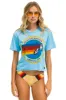 SIGNATURE BOYFRIEND TEE - SKY sold by Aviator Nation