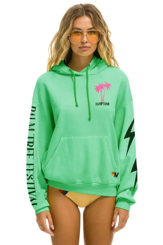 PALM TREE HAMPTONS 2023 RELAXED HOODIE - MINT sold by Aviator Nation