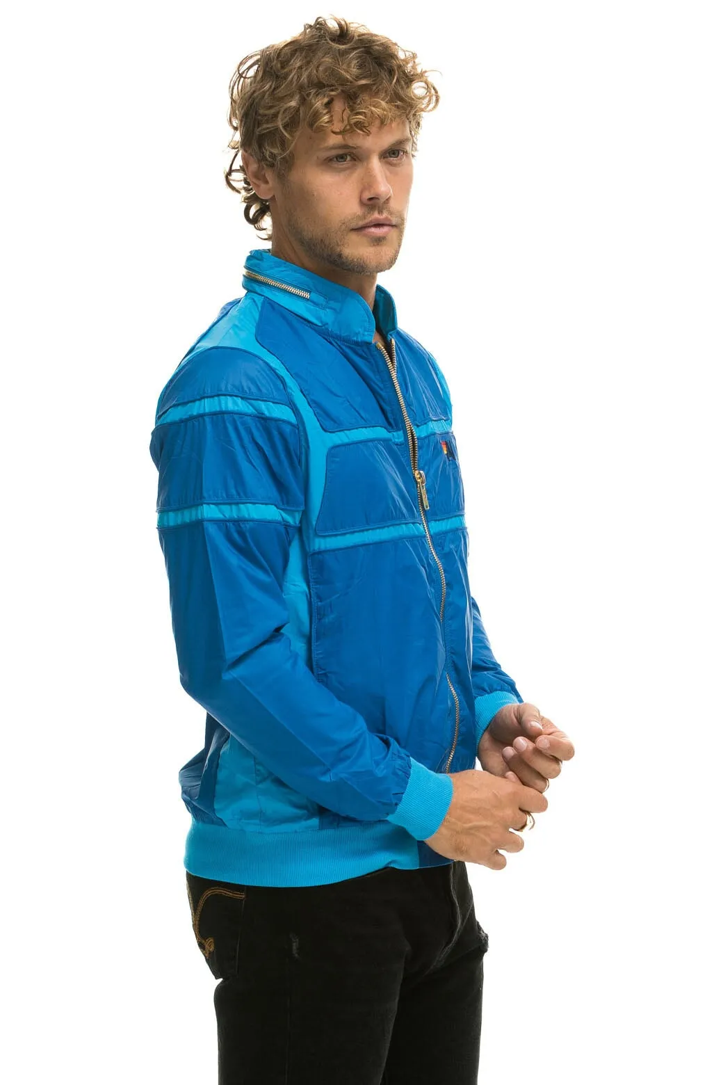 RACER JACKET - SNORKEL BLUE sold by Aviator Nation product image thumbnail 2