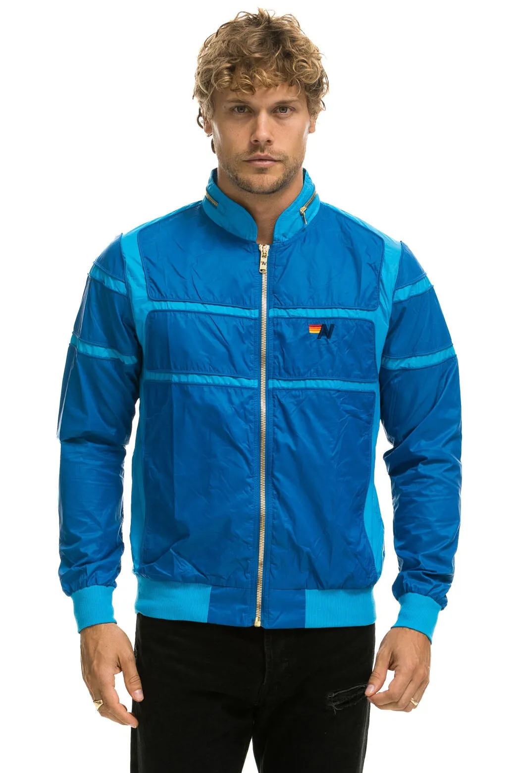 RACER JACKET - SNORKEL BLUE sold by Aviator Nation