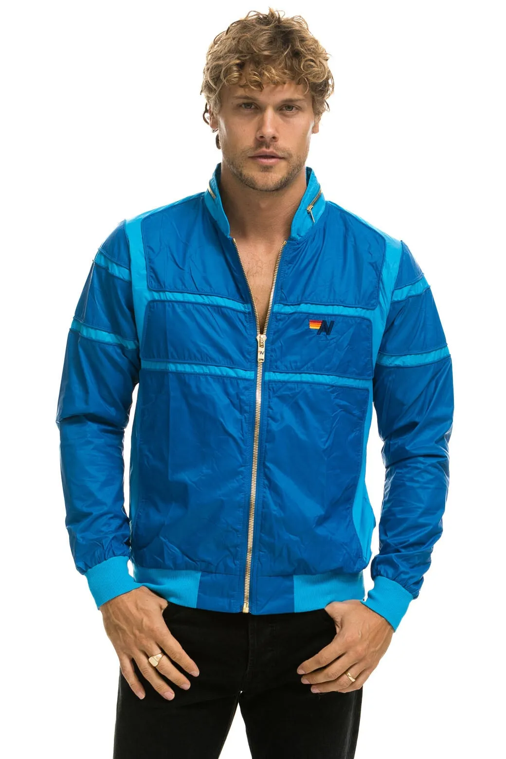 RACER JACKET - SNORKEL BLUE sold by Aviator Nation product image thumbnail 3