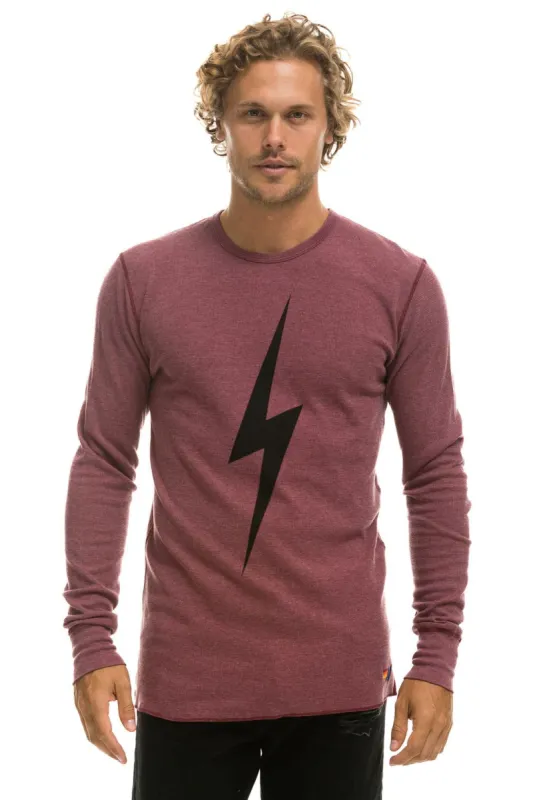 BOLT THERMAL - CLARET made by Aviator Nation