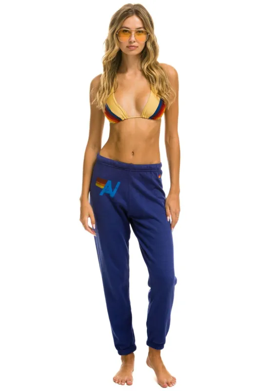 LOGO SWEATPANTS - PURPLE sold by Aviator Nation