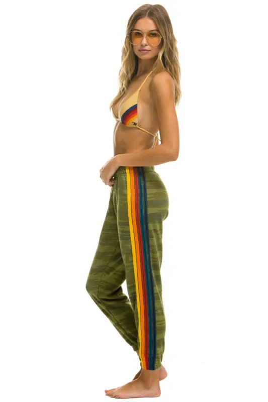 5 STRIPE SWEATPANTS - CAMO sold by Aviator Nation