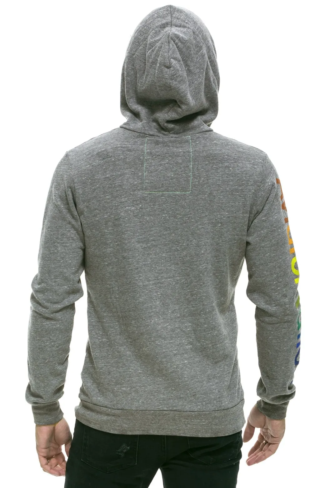 AVIATOR NATION LA JOLLA PULLOVER HOODIE - HEATHER GREY sold by Aviator Nation product image thumbnail 4