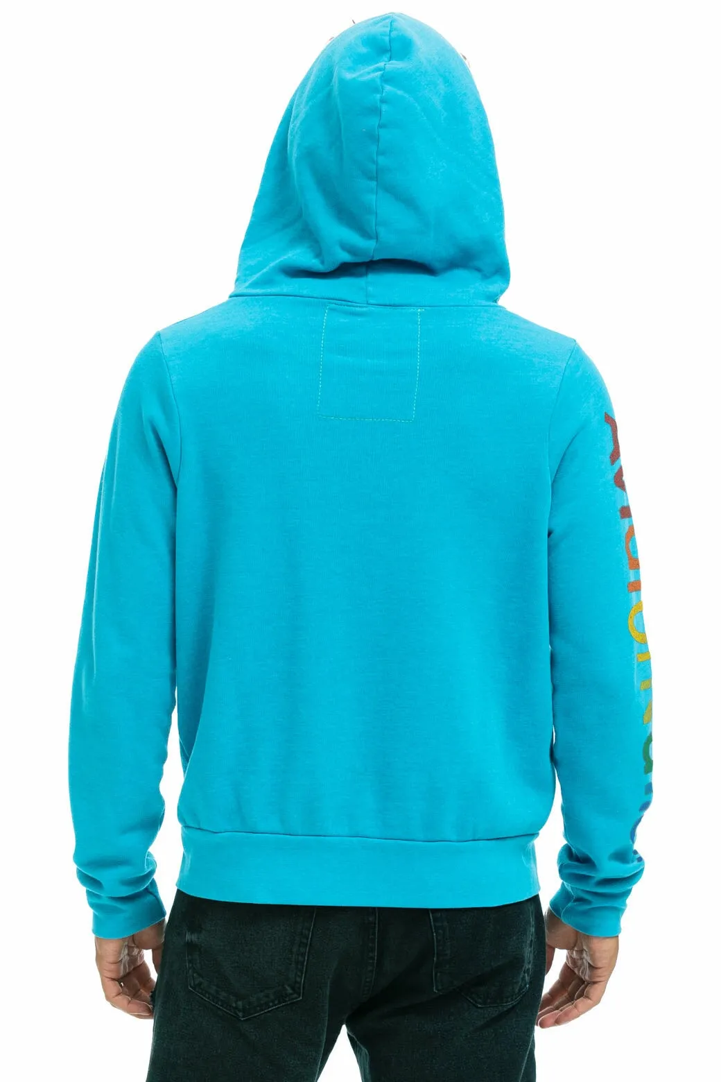 AVIATOR NATION VAIL ZIP HOODIE - NEON BLUE sold by Aviator Nation product image thumbnail 3