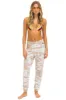 HAND DYED SWEATPANTS - TIE DYE SAND sold by Aviator Nation