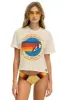 SIGNATURE LA JOLLA BOYFRIEND TEE - VINTAGE WHITE sold by Aviator Nation