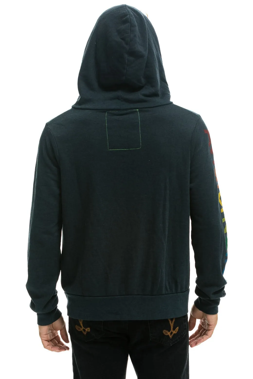 AVIATOR NATION MANHATTAN BEACH ZIP HOODIE - CHARCOAL sold by Aviator Nation product image thumbnail 5