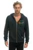 AVIATOR NATION MALIBU HOODIE - CHARCOAL sold by Aviator Nation