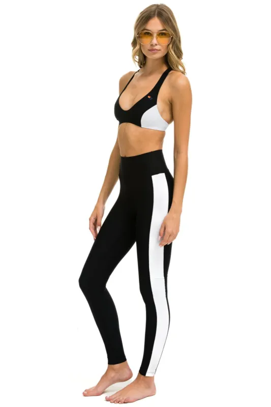 FULL LENGTH HI-RISE SPEED LEGGINGS - BLACK sold by Aviator Nation