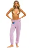 LOGO STITCH SWEATPANTS - MAUVE sold by Aviator Nation