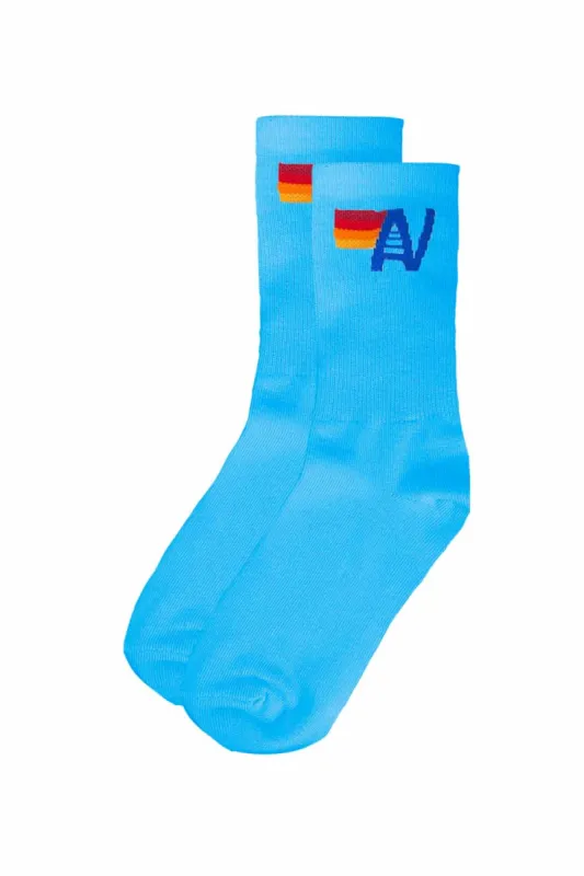 LOGO SOCK - SKY sold by Aviator Nation