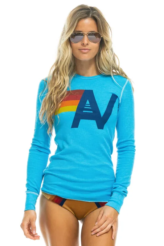LOGO THERMAL - NEON BLUE sold by Aviator Nation