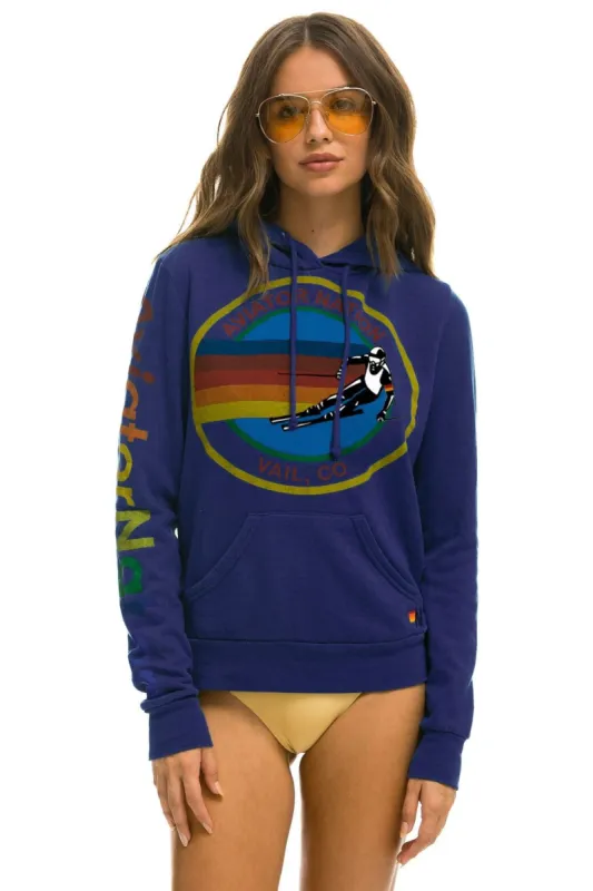 AVIATOR NATION VAIL PULLOVER HOODIE - PURPLE sold by Aviator Nation