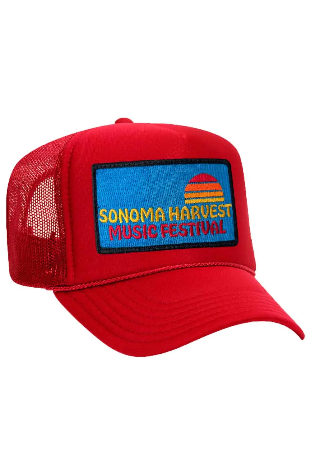 SONOMA HARVEST VINTAGE LOW RISE TRUCKER HAT sold by Aviator Nation