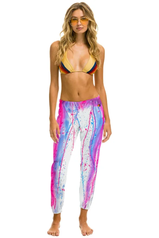 ARTIST COLLECTION SWEATPANTS - PINK // PURPLE sold by Aviator Nation