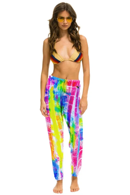 ARTIST COLLECTION SWEATPANTS - GRAFFITI GRID sold by Aviator Nation