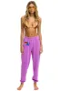 LOGO SWEATPANTS - NEON PURPLE sold by Aviator Nation