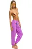 LOGO SWEATPANTS - NEON PURPLE sold by Aviator Nation