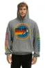 AVIATOR NATION HAIGHT ASHBURY RELAXED PULLOVER HOODIE - HEATHER GREY sold by Aviator Nation