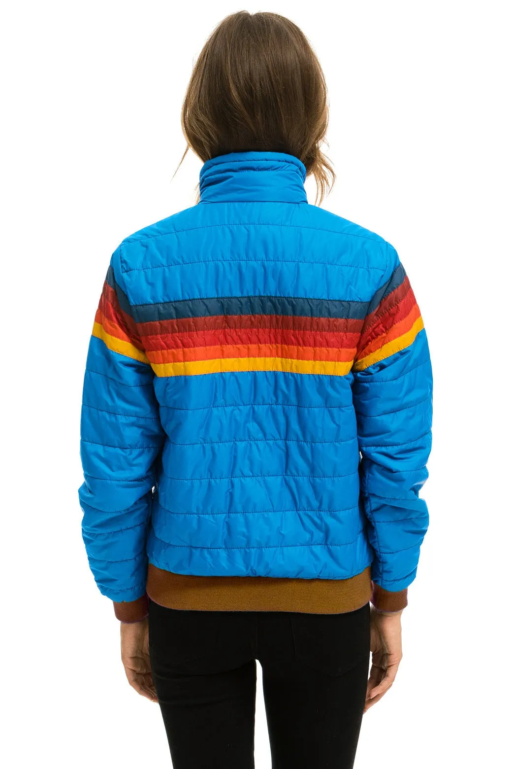 5 STRIPE JACKET - BLUE CINA sold by Aviator Nation product image thumbnail 3