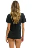 SIGNATURE SMALL VENICE CIRCLE TEE - CHARCOAL sold by Aviator Nation